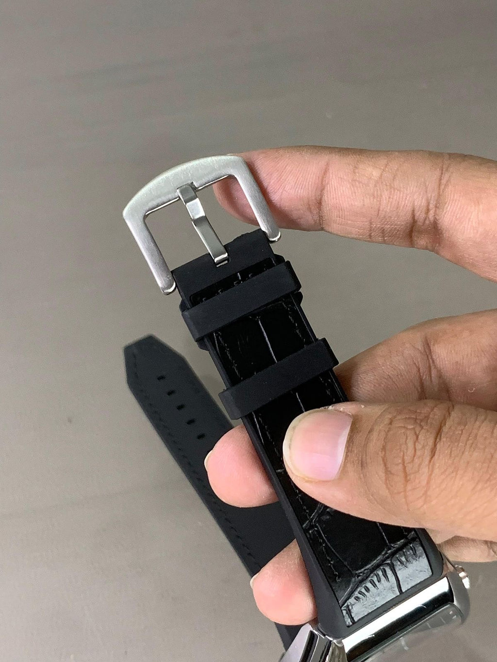 Frank Mullar Quartz 43mm Dial Royal Black Colour