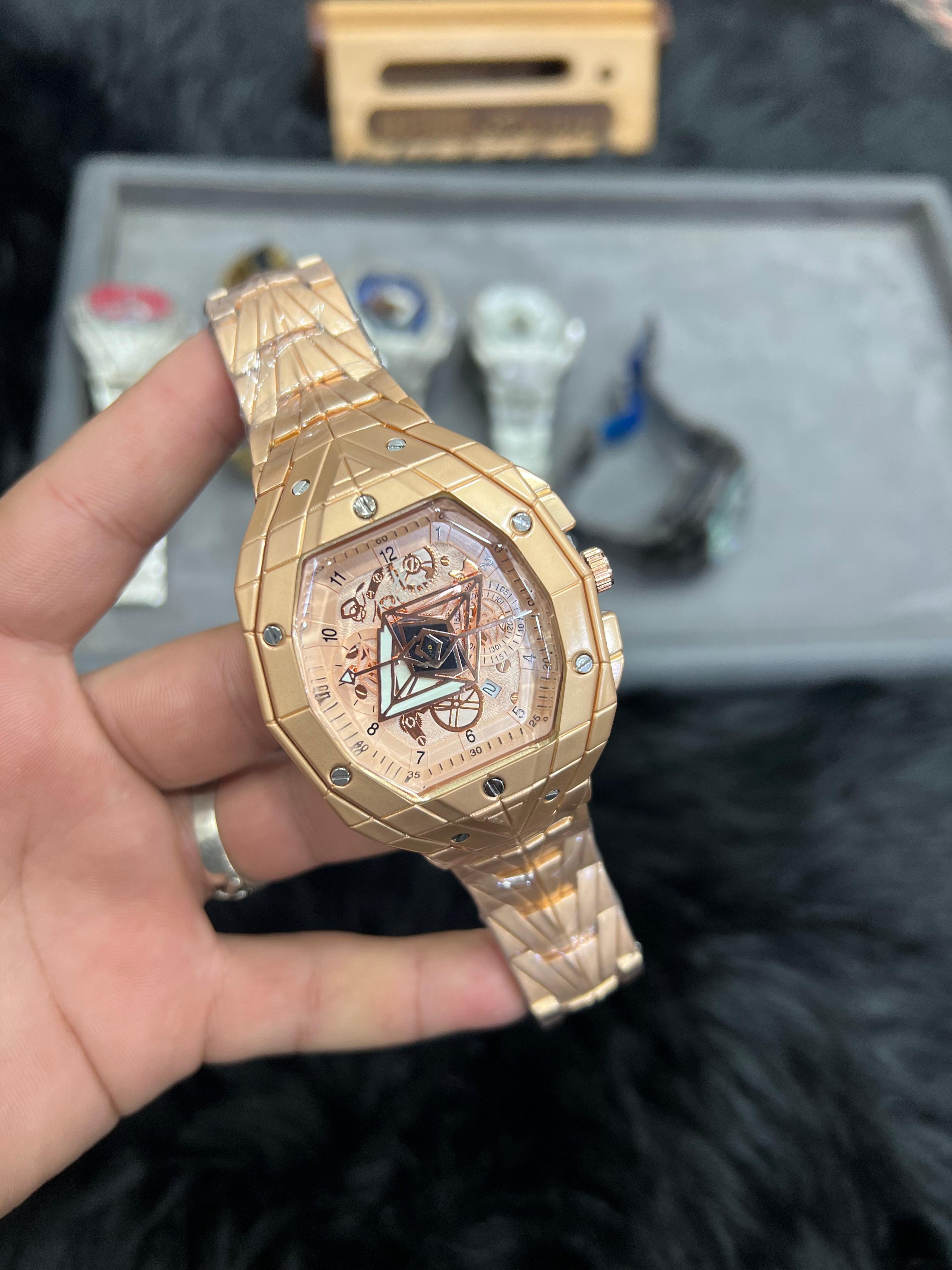 Hublot Spirit of Big Bang Rose Gold – Quartz Date Edition (Heavy Build)
