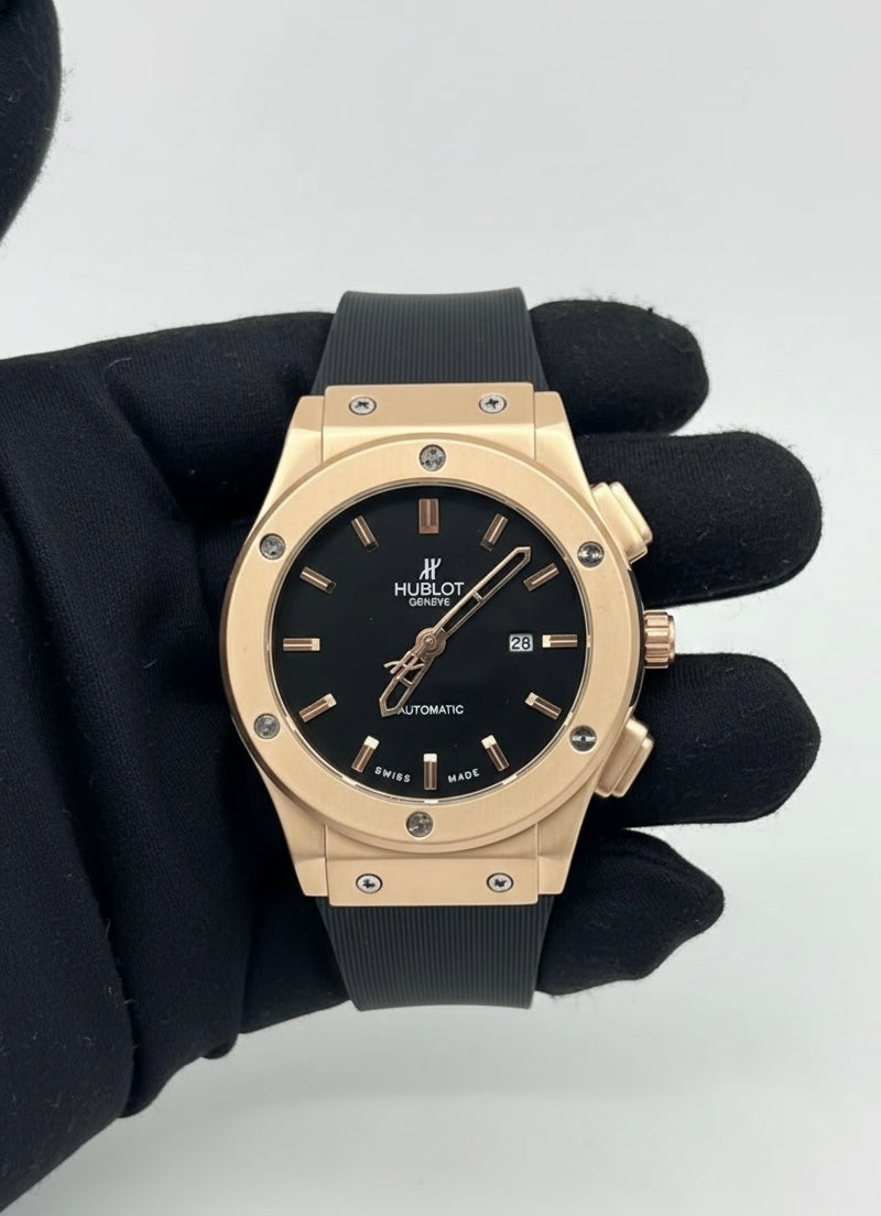 Hublot Classic Fusion 42mm Dial With China Leather Strap