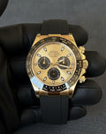 Rolex Daytona Chronograph Working.Gold & Black Tone.Master Quality (AUTO)