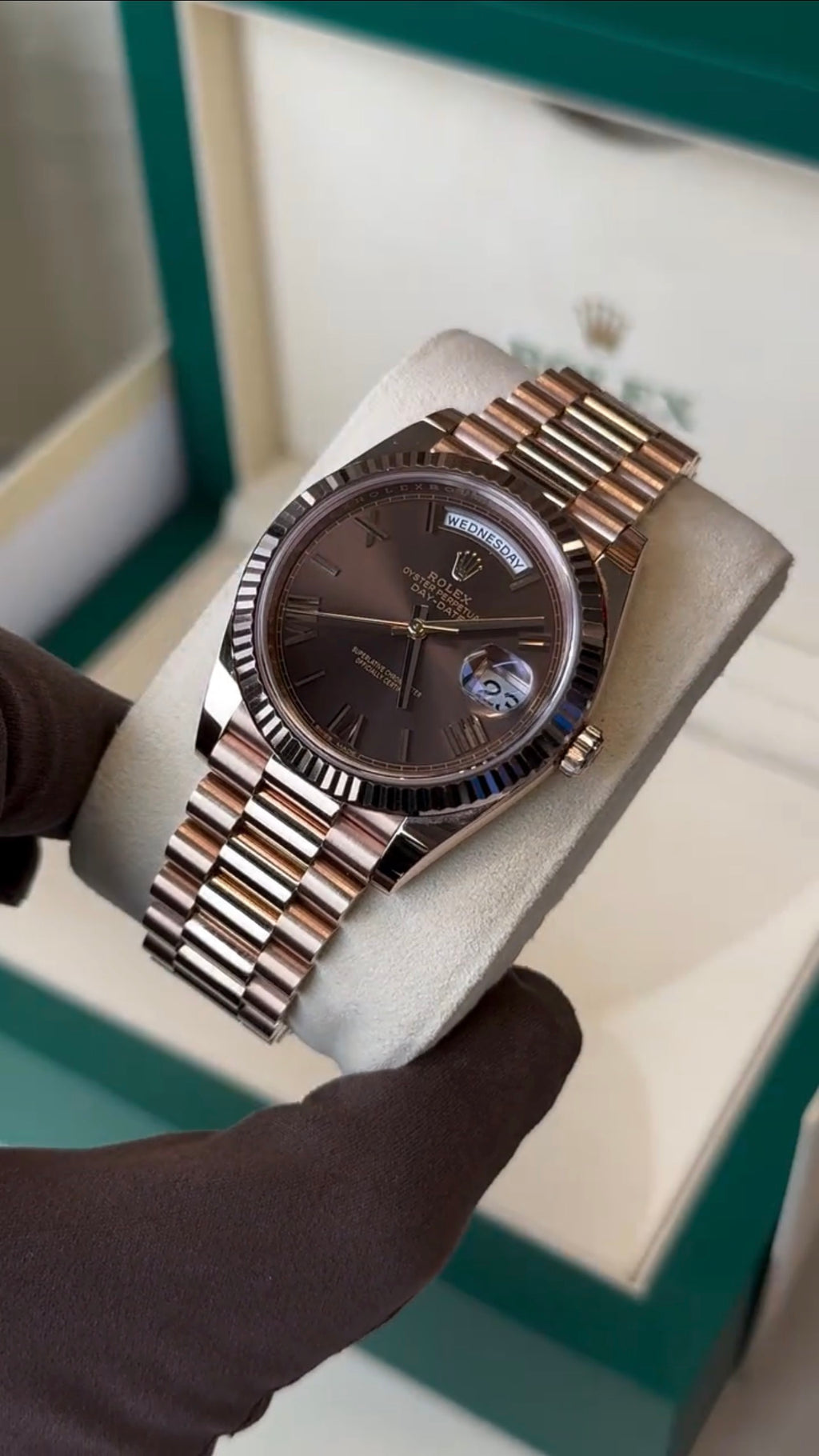 Rolex DAY-DATE Rose Gold Edition Master-Quality