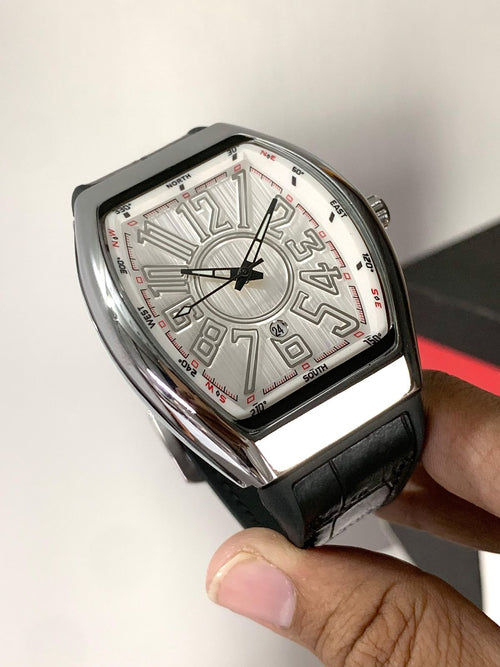 Frank Mullar Quartz 43mm Dial White Colour