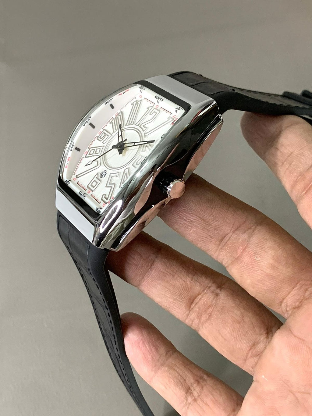 Frank Mullar Quartz 43mm Dial White Colour