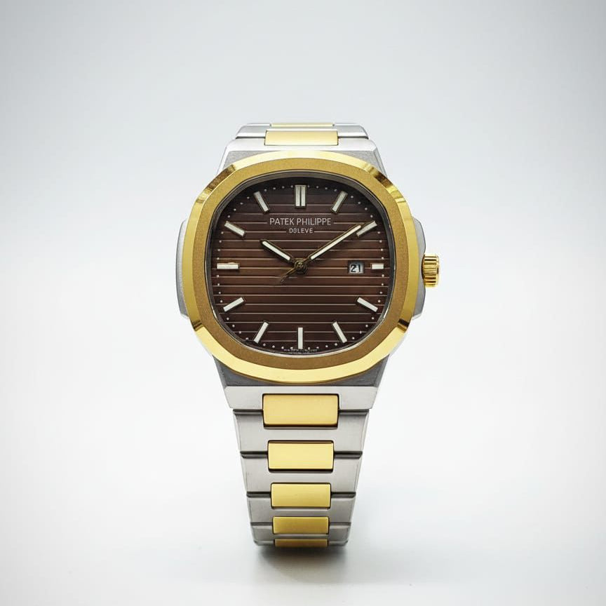 Patek Philippe Nautilus Quartz Rose Gold Dial